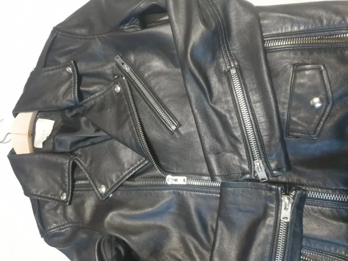 이로 블랙 양가죽 자켓 34 상품이미지3