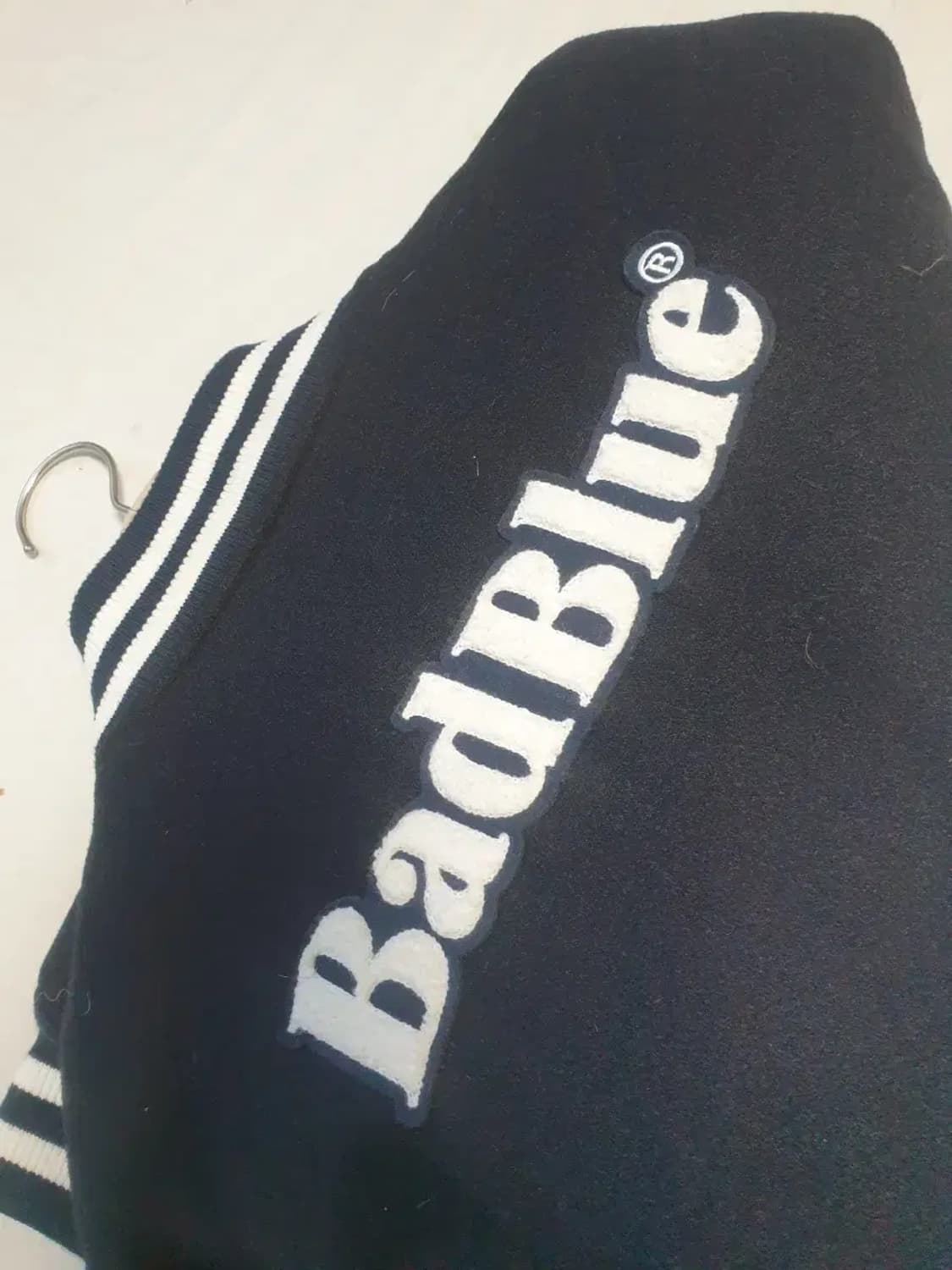 배드블루 네이비 바시티 자켓 상품이미지3