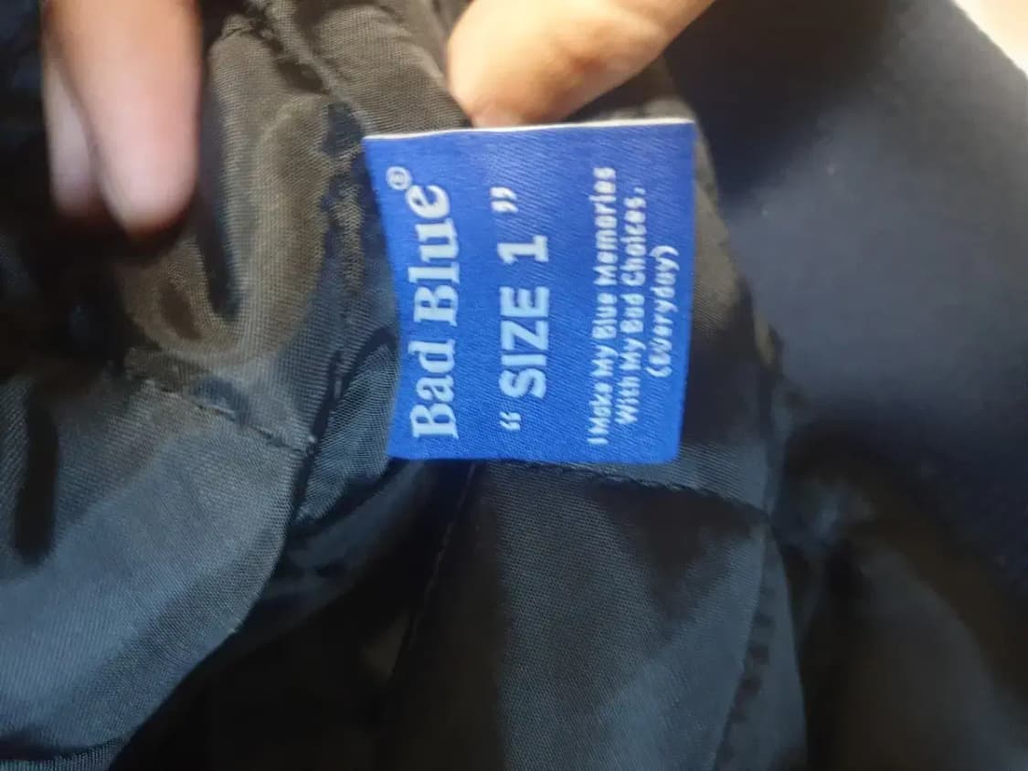 배드블루 네이비 바시티 자켓 상품이미지4