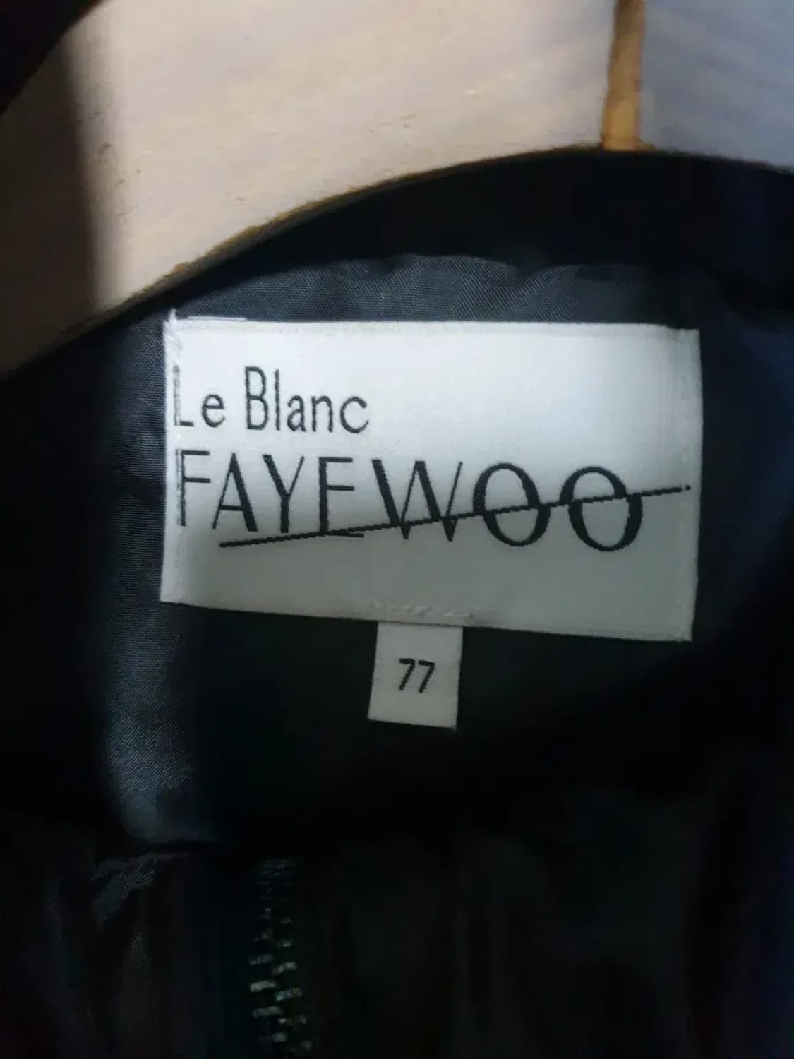 르블랑페이우 구스다운 케이프 패딩 상품이미지2