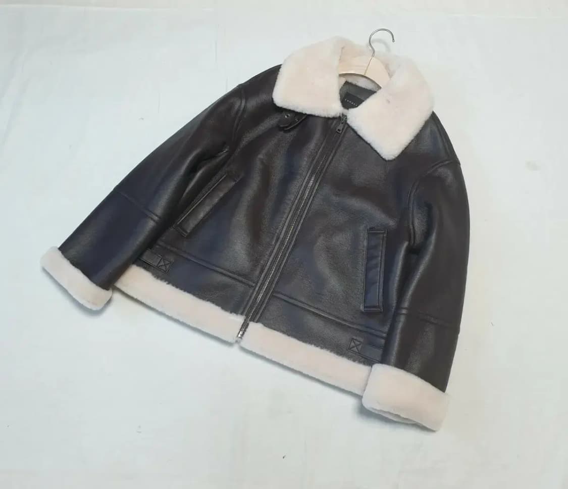 루나코어스 24fw 양모 무스탕 상품이미지1