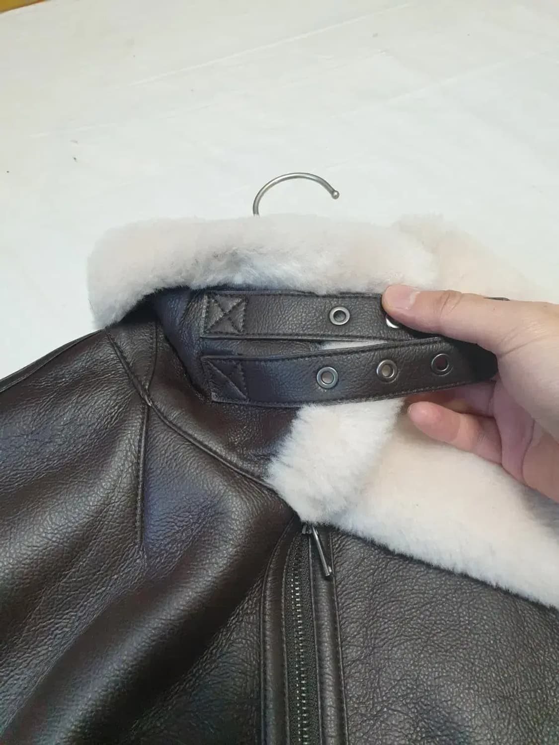 루나코어스 24fw 양모 무스탕 상품이미지2