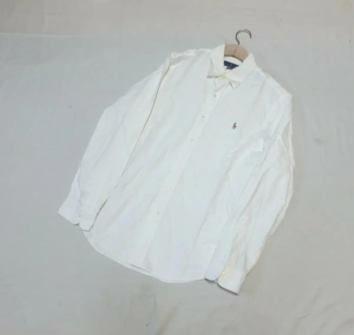 폴로 화이트 옥스퍼드 셔츠 상품이미지1