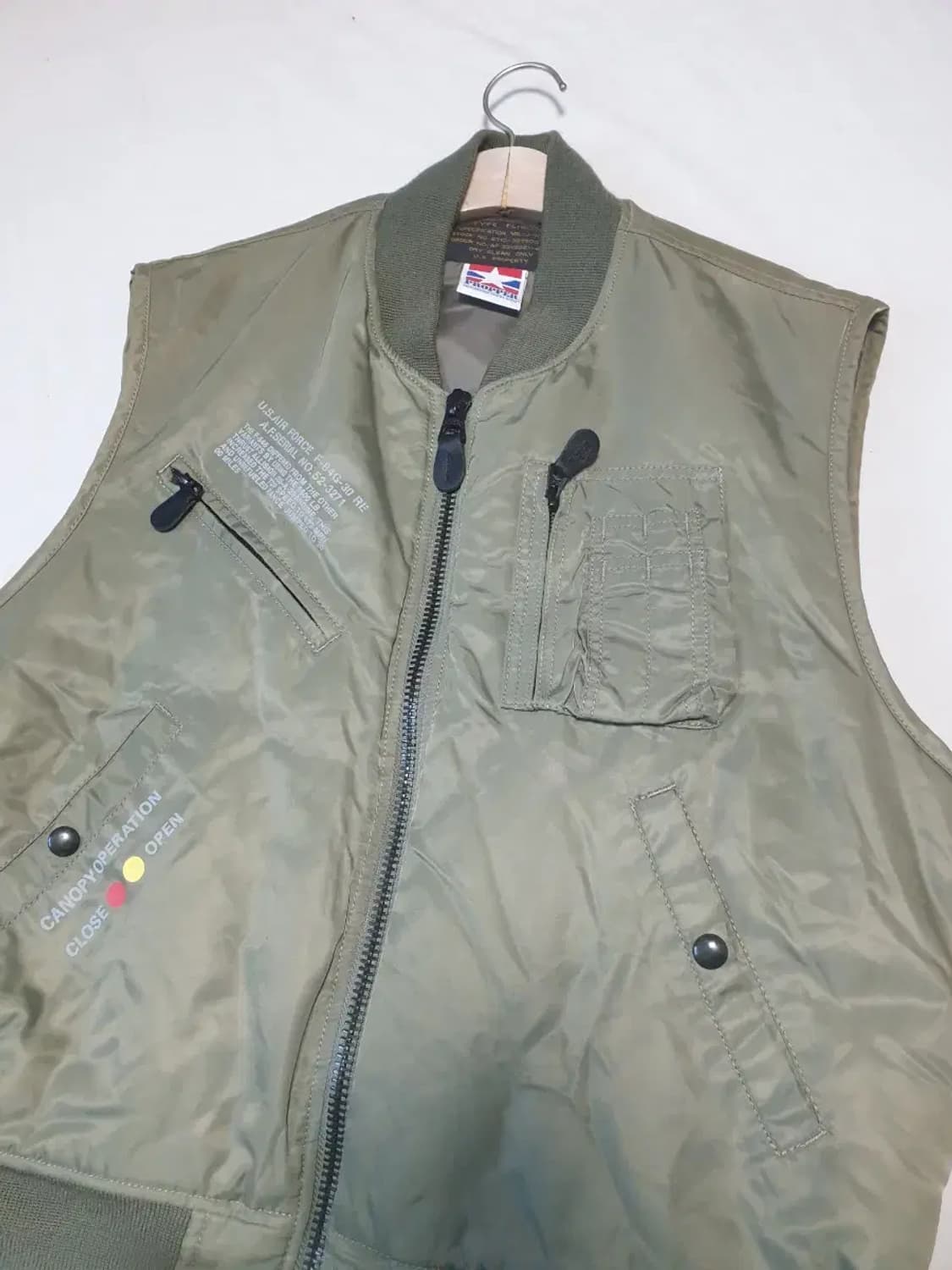 프로퍼 플라이트 ma-1 조끼 상품이미지2