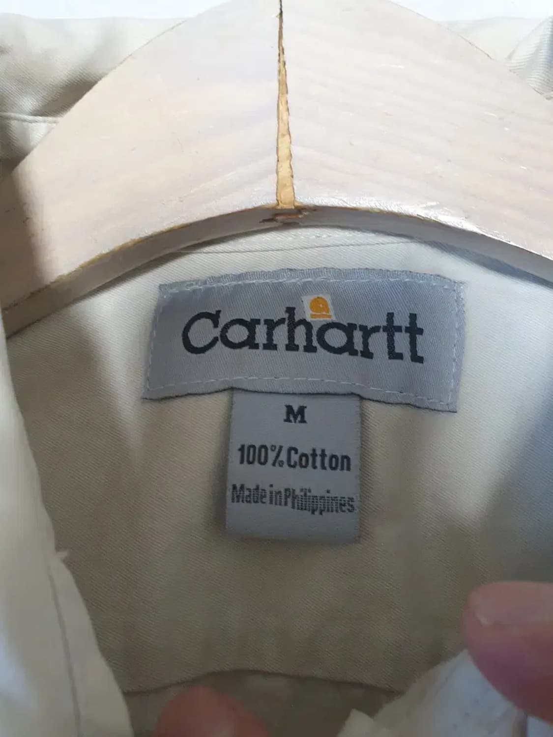 칼하트 크롭 리메이크 자켓 아이보리 상품이미지4