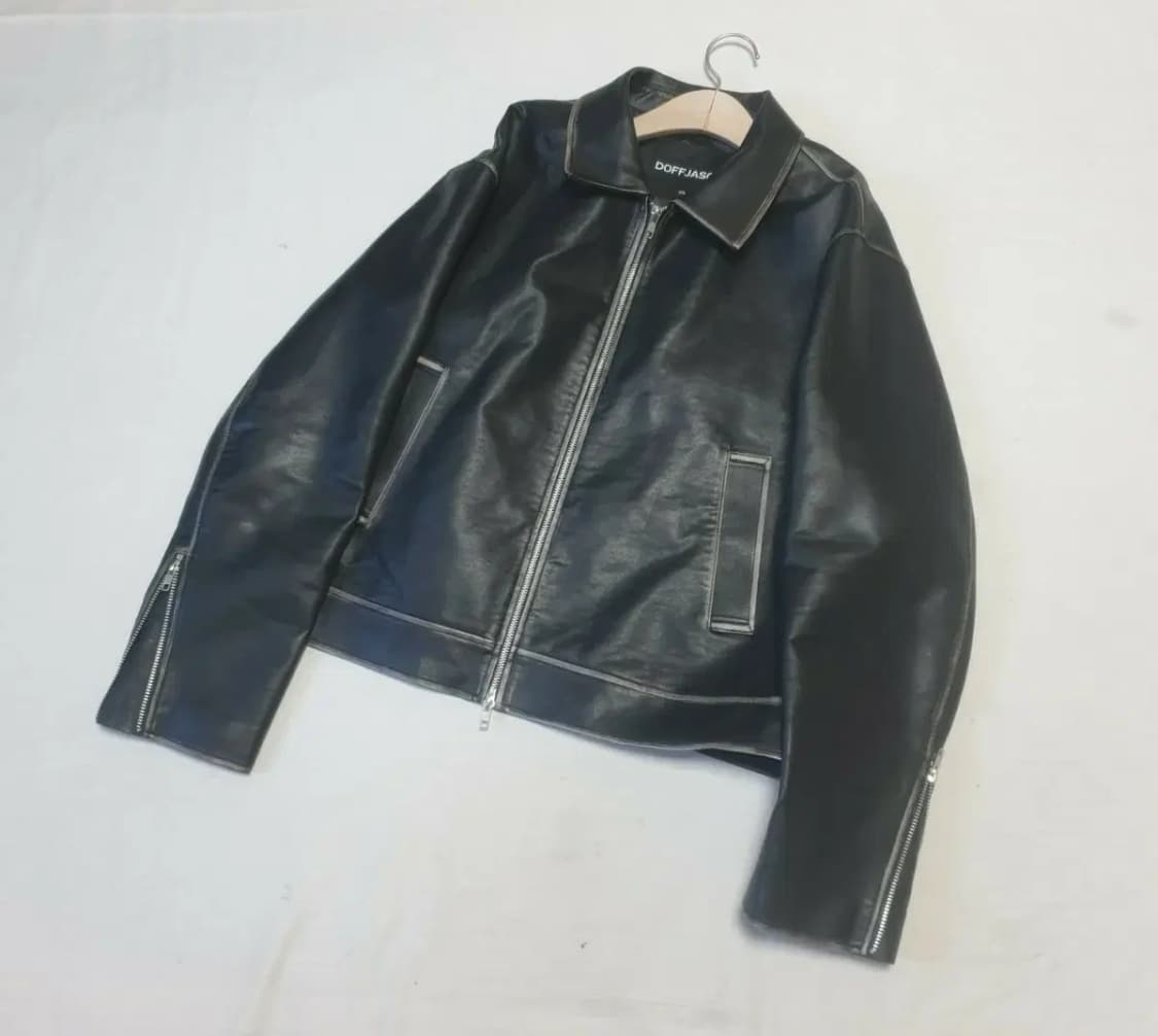 도프제이슨 비건레더 자켓 상품이미지1