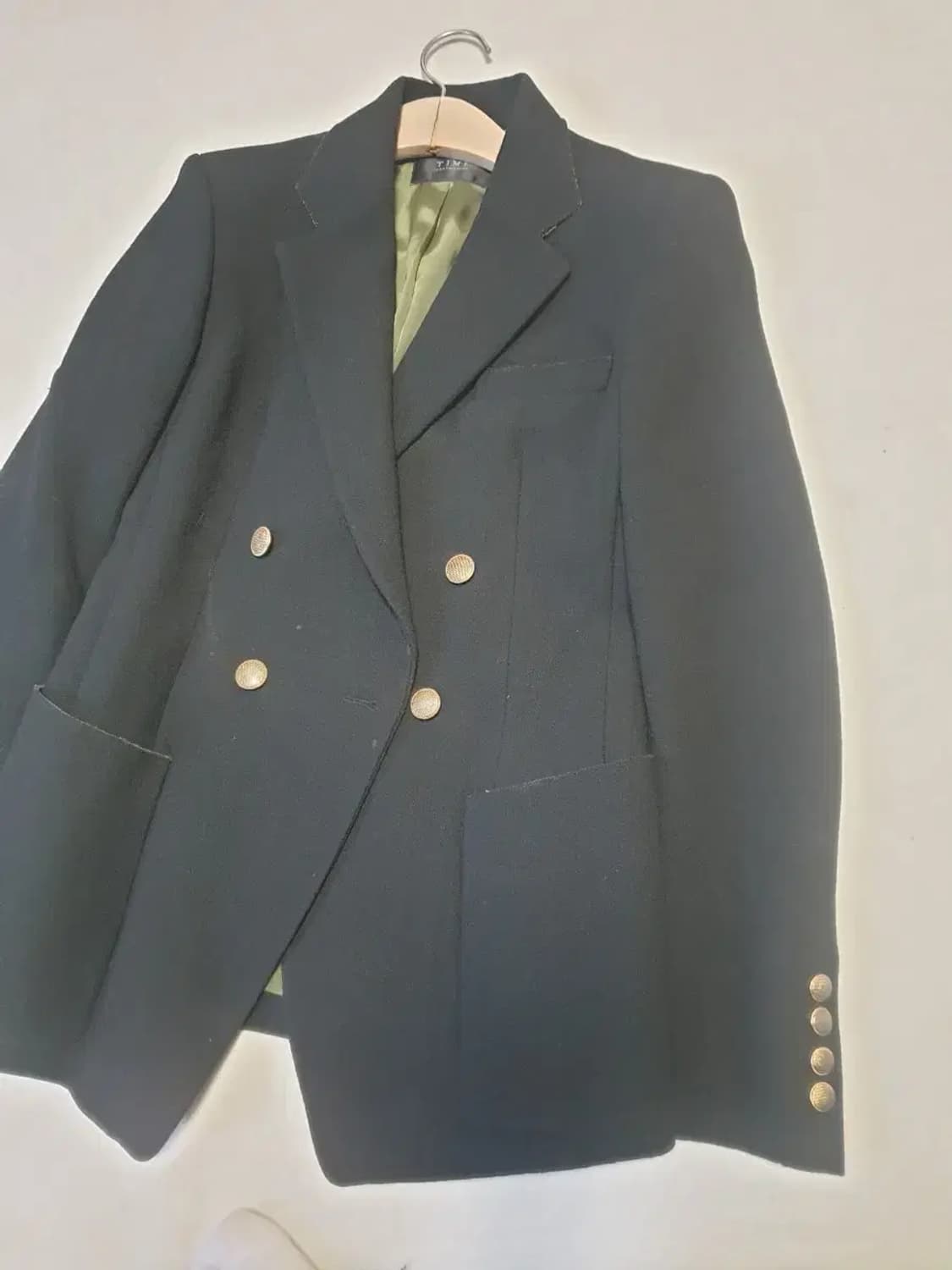 타임 블랙 더블 자켓 상품이미지2