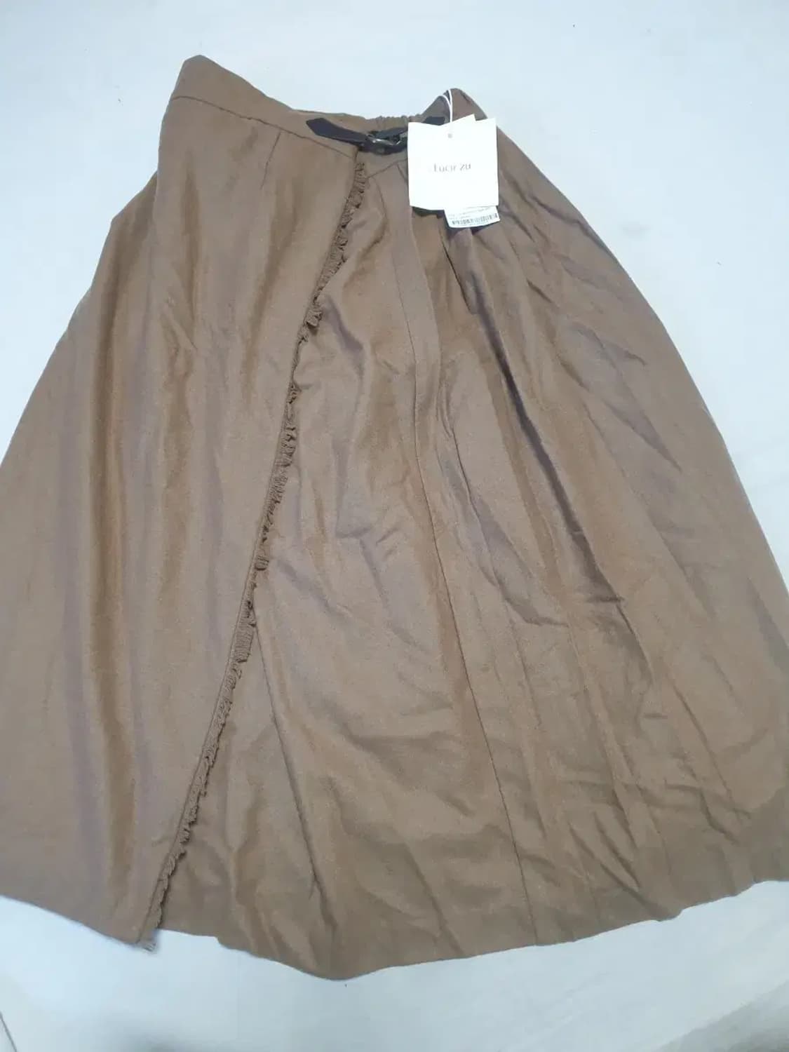 루시르주 울플리츠 스커트 새상품 상품이미지4