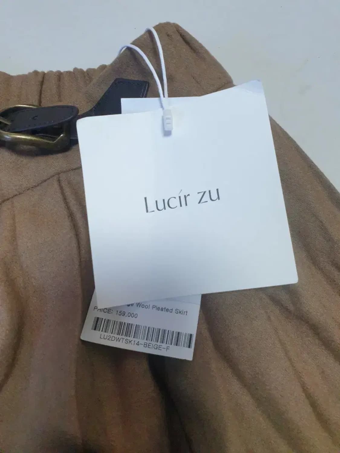 루시르주 울플리츠 스커트 새상품 상품이미지7