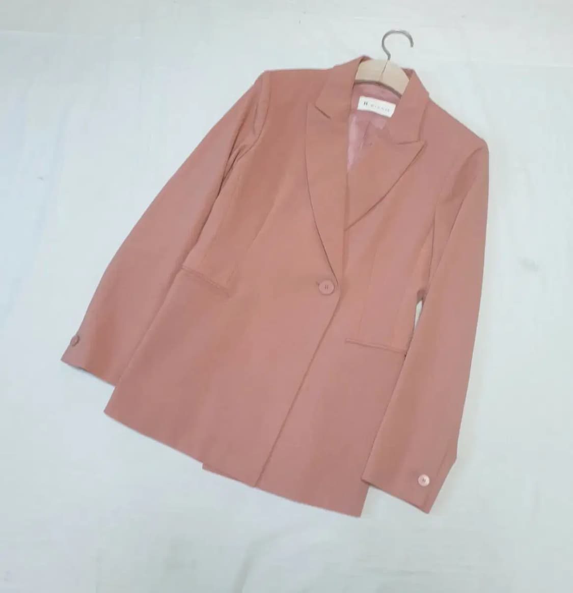 잇미샤 원버튼 연핑크 자켓 상품이미지1