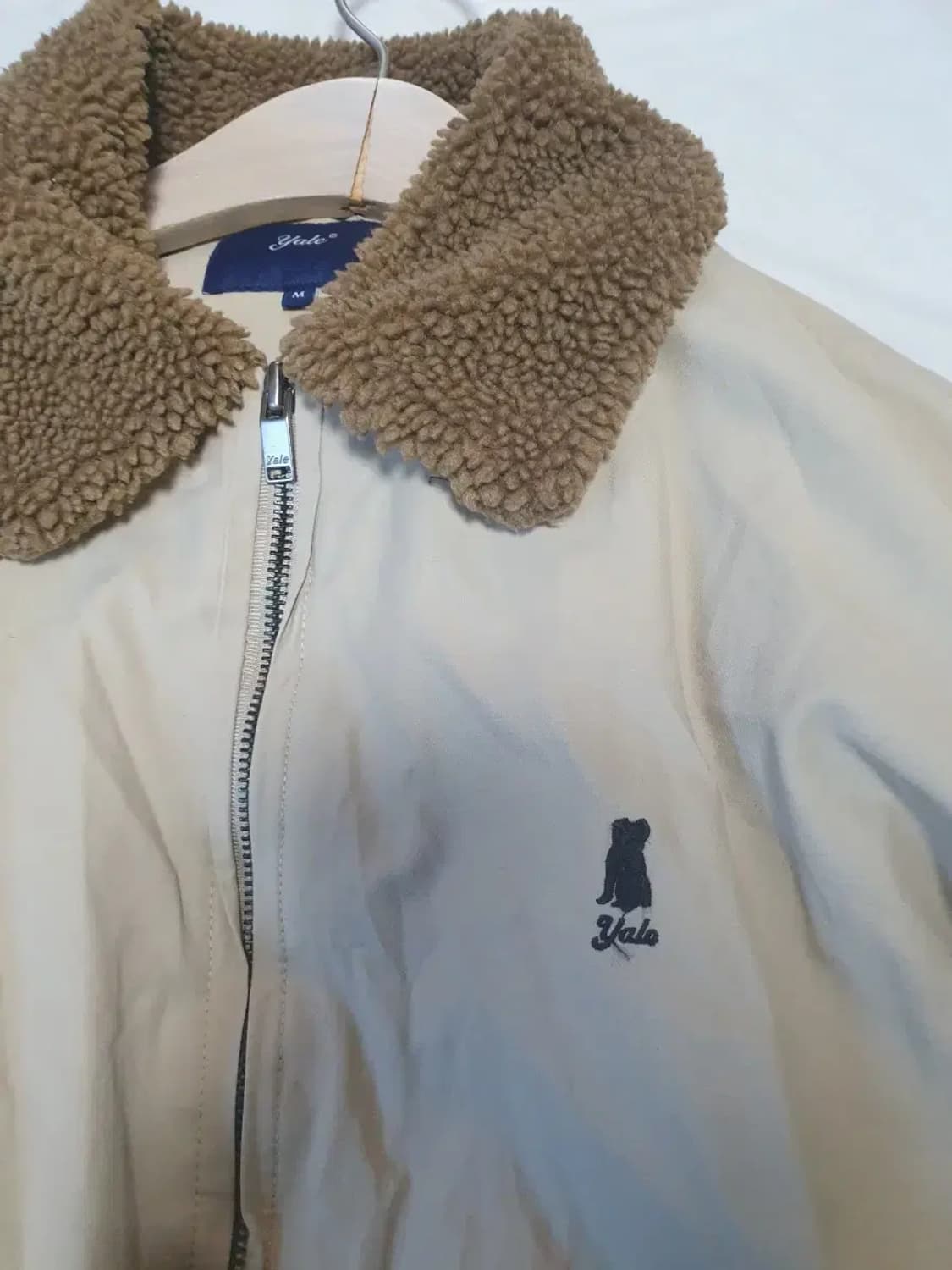 예일 베이지 푸퍼 신슐레이트 패딩 상품이미지2