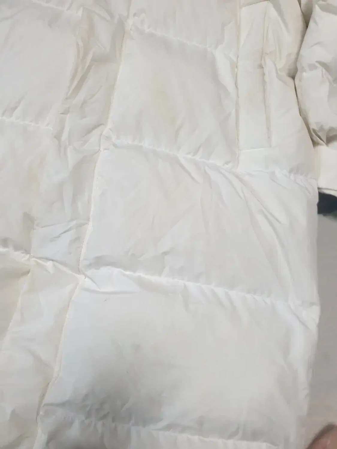 아이더 화이트 구스다운 롱패딩 상품이미지3