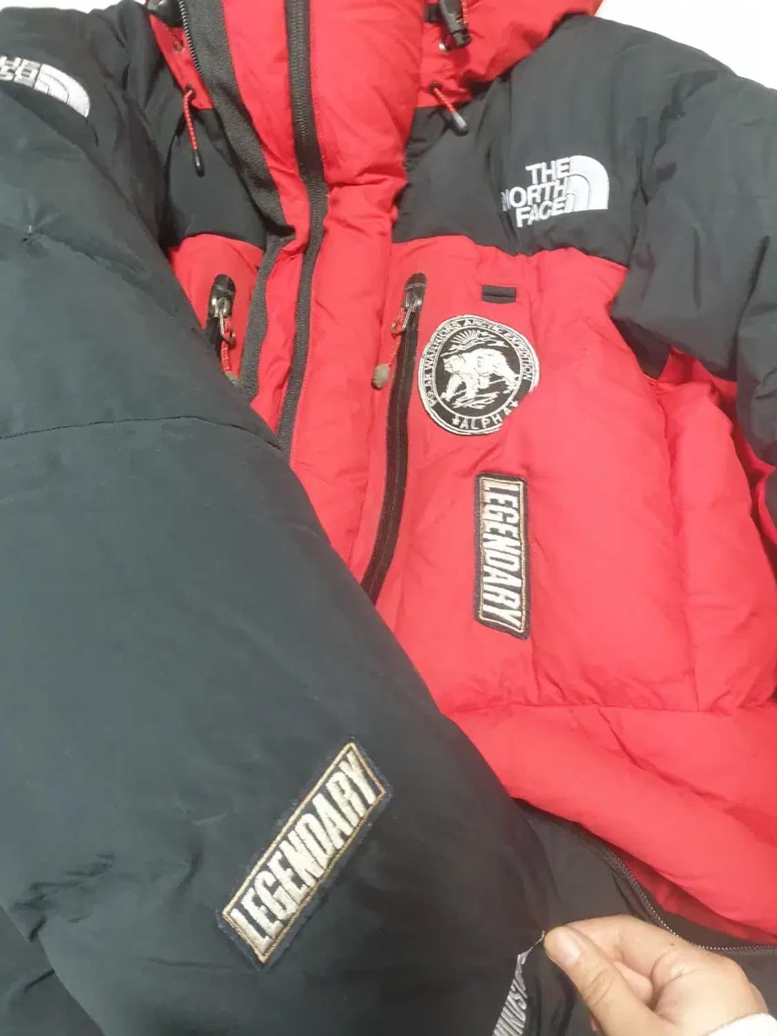 노스페이스 히말라야2 구스 패딩 상품이미지2