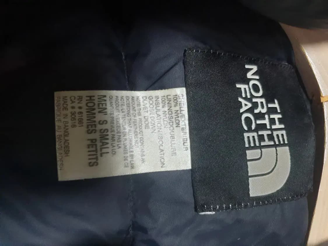 노스페이스 800 블랙 눕시 패딩 상품이미지4