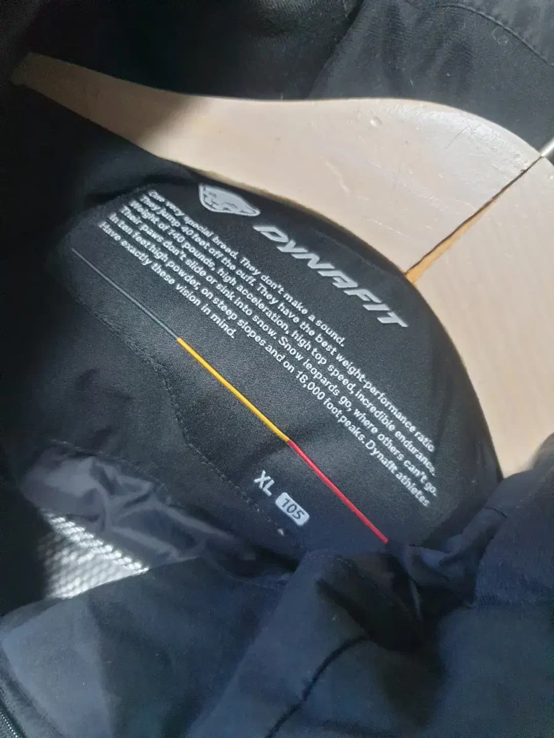 다이나핏 블랙 라쿤 구스다운 롱패딩 상품이미지7