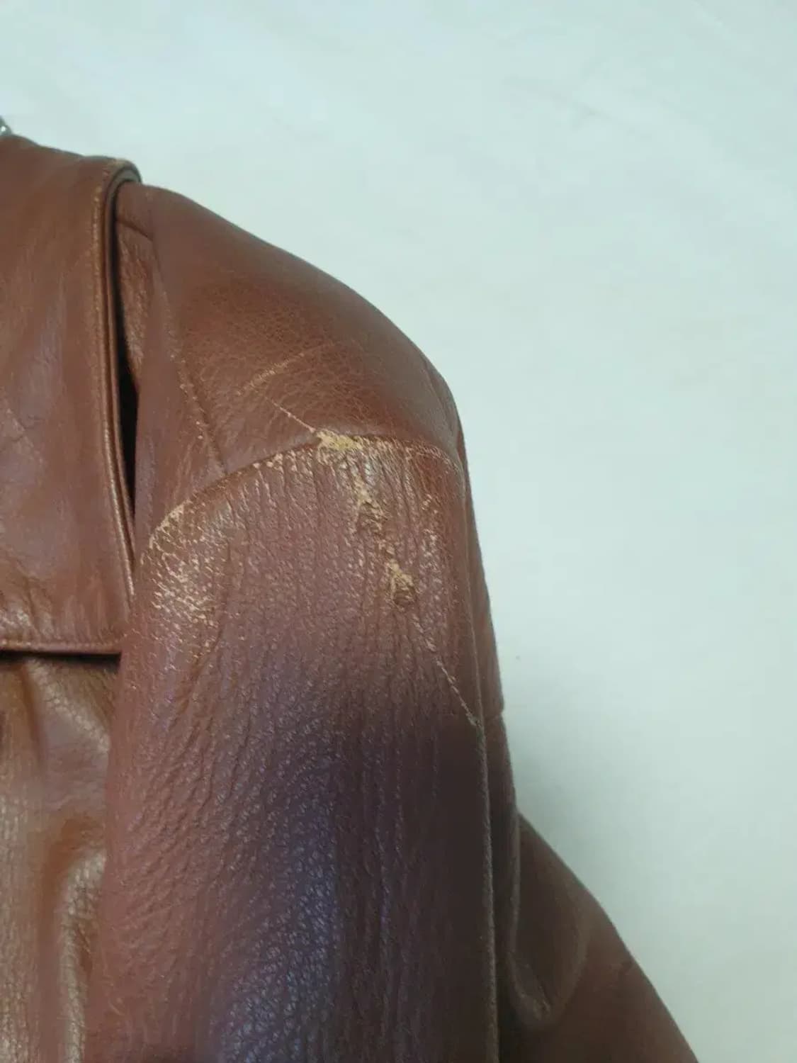 빈티지 브라운 사슴가죽 자켓 상품이미지3
