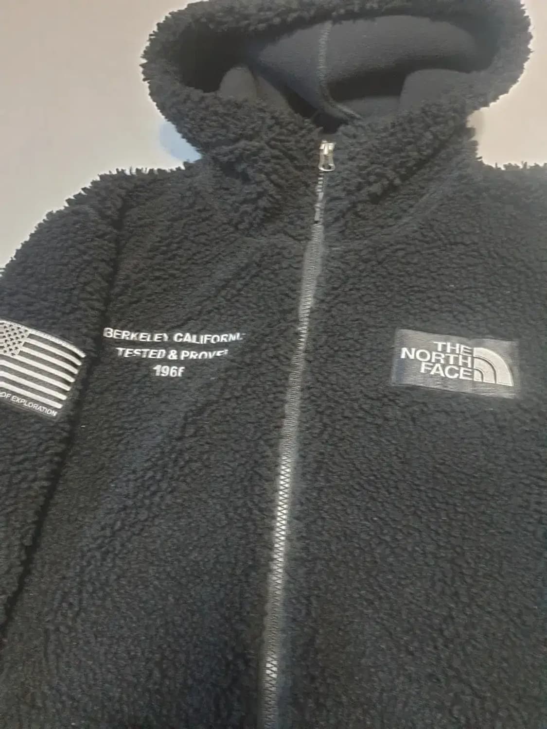 노스페이스 블랙 스노우시티 플리스 후드 상품이미지2