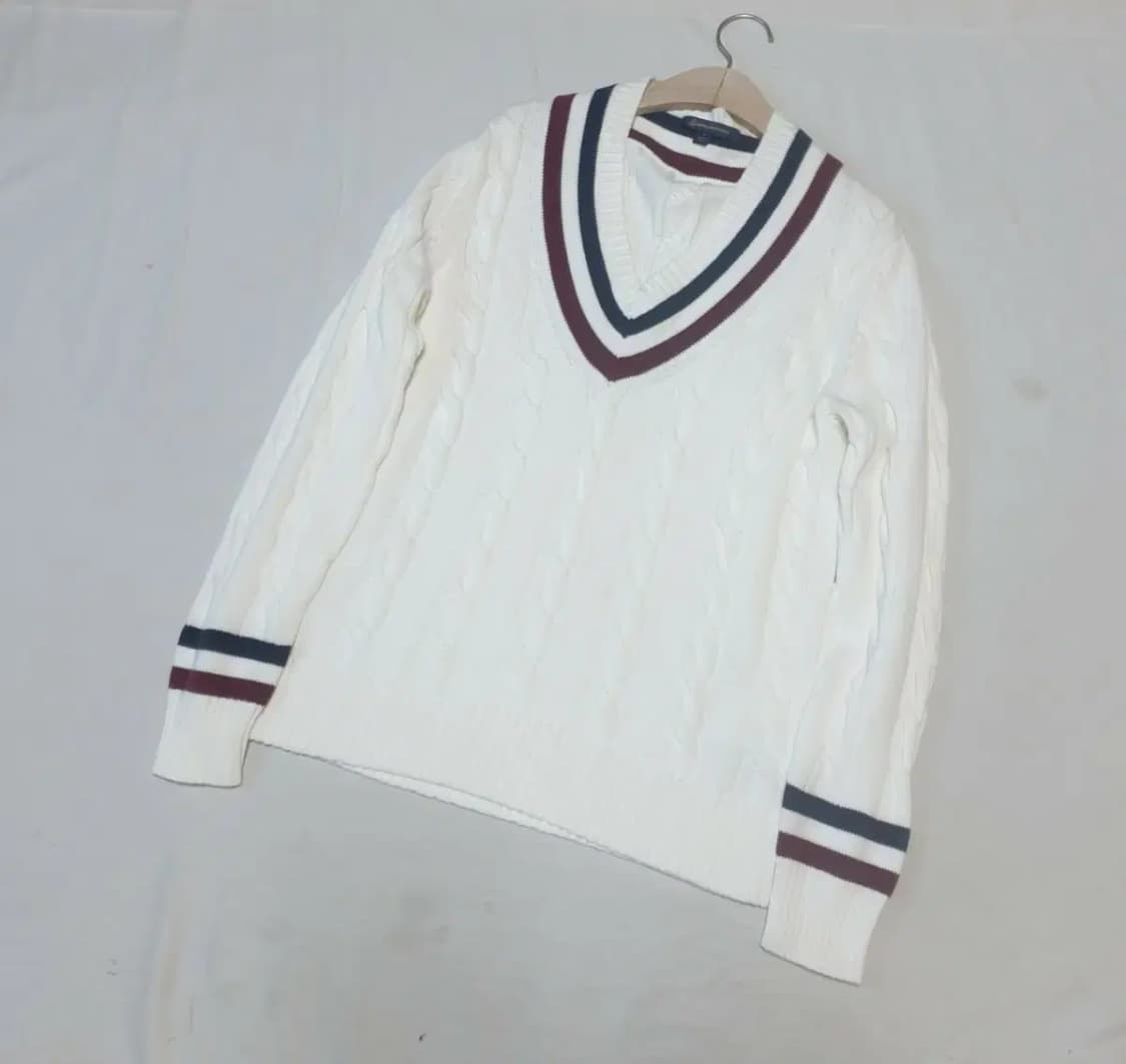 브룩스브라더스 화이트 크리켓 니트 상품이미지1