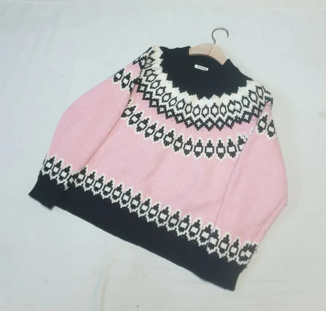 템팅 코위찬 노르닉 니트 상품이미지1