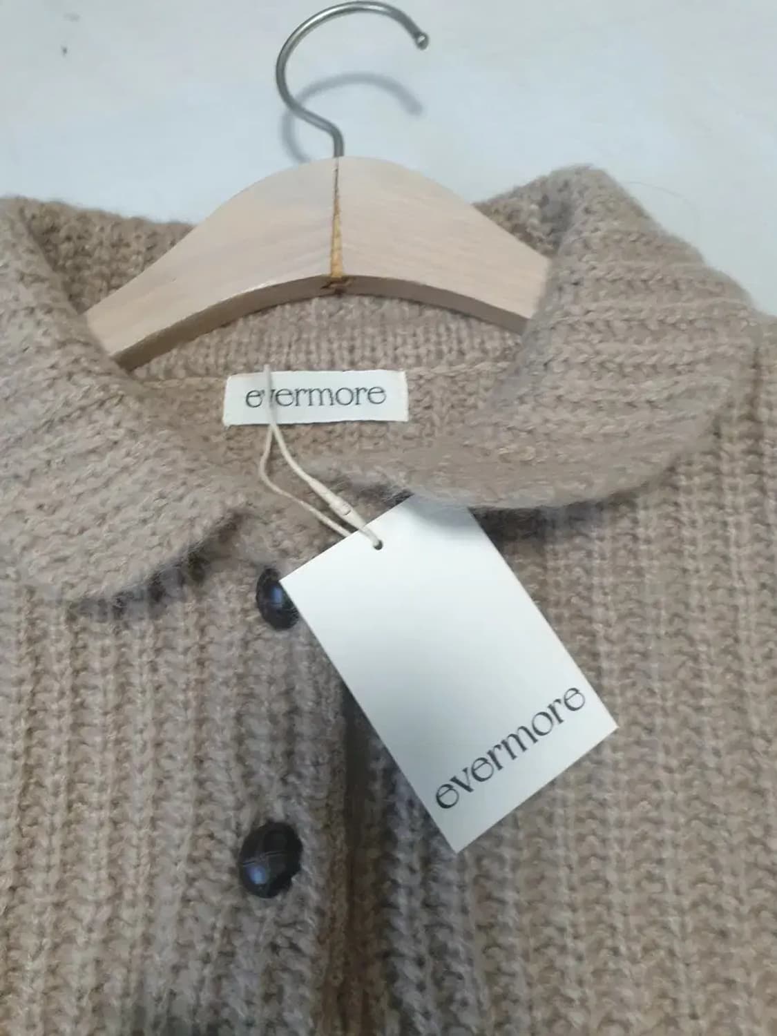 에저모어 브라운 카라 니트 상품이미지2