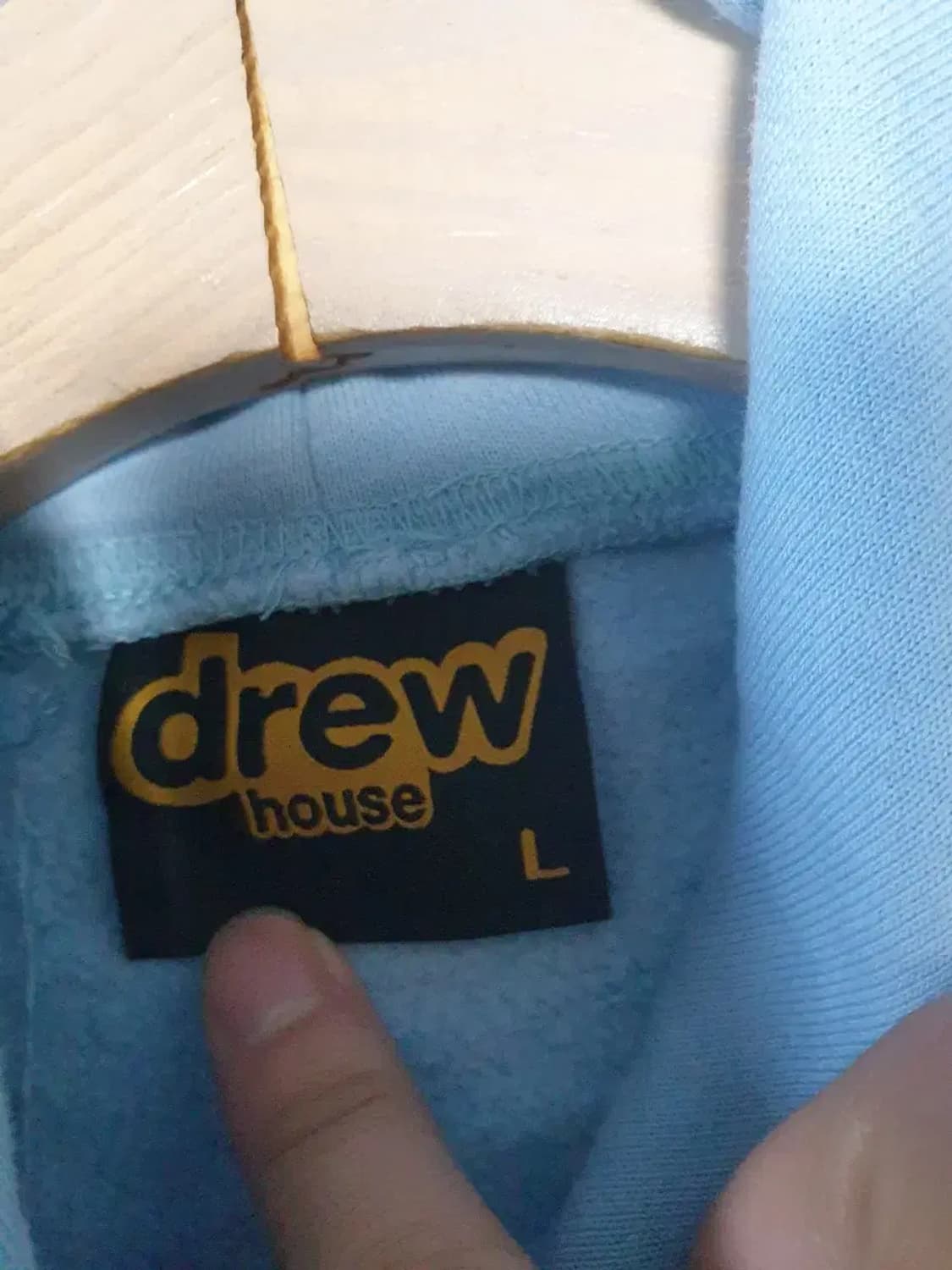 드류하우스 스카이블루 후드 상품이미지2