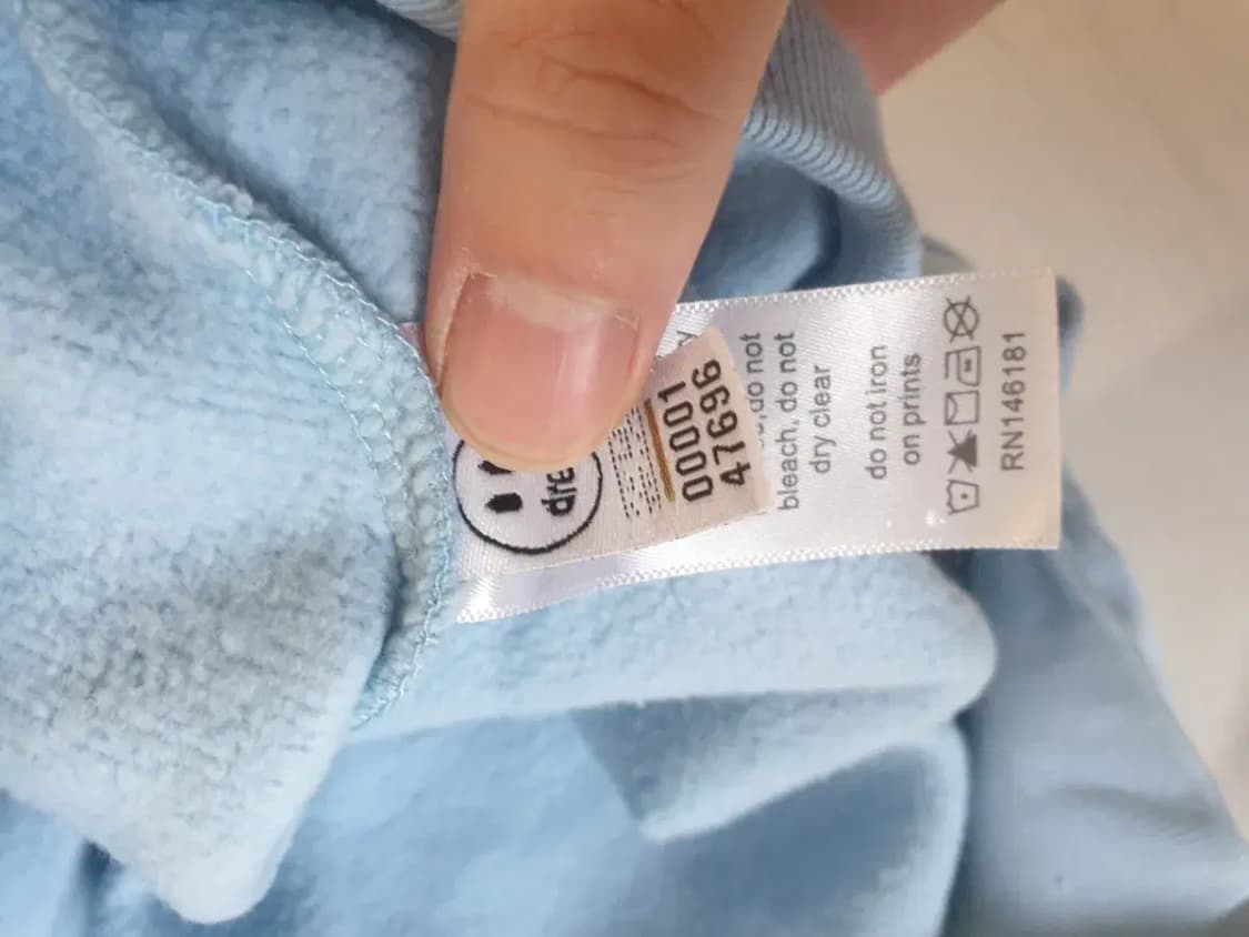 드류하우스 스카이블루 후드 상품이미지3