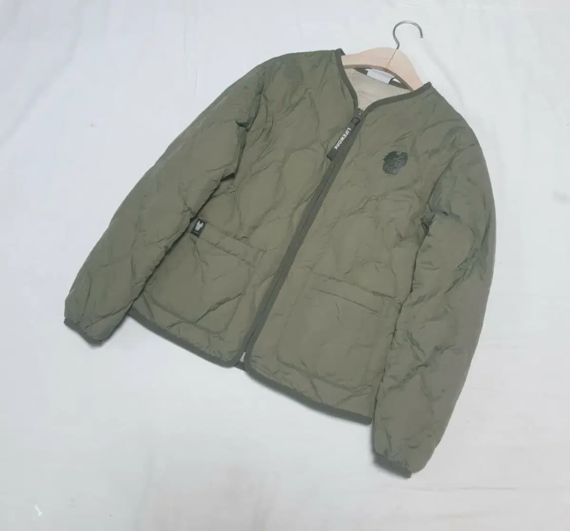 라이크워크 웨이브 퀄팅 다운 자켓 여성 상품이미지1