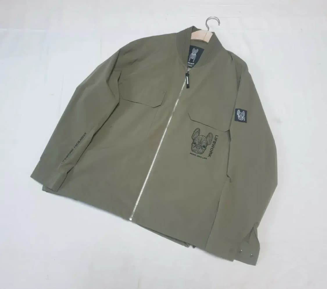 라이프워크 카키 블루종 자켓 상품이미지1