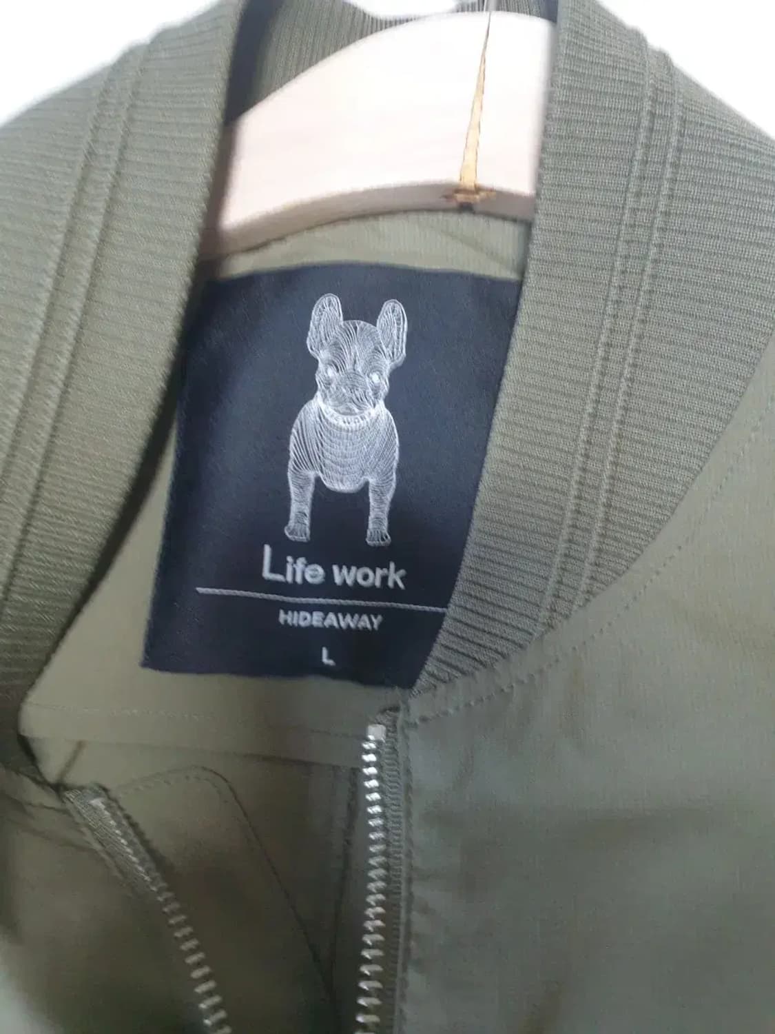 라이프워크 카키 블루종 자켓 상품이미지3