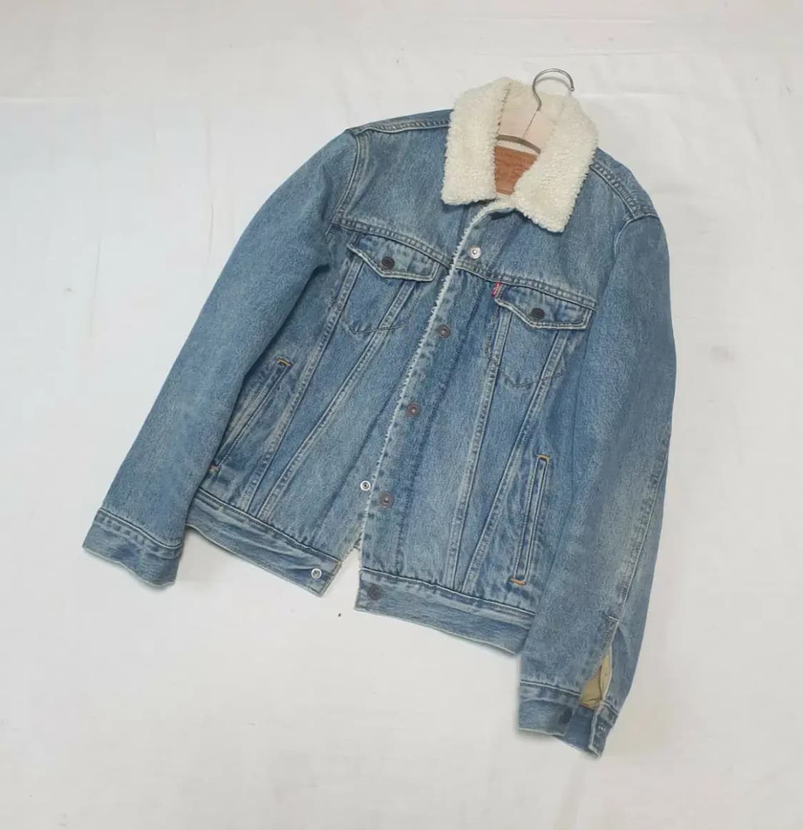 리바이스 쉐르파 데님 자켓 S 상품이미지1