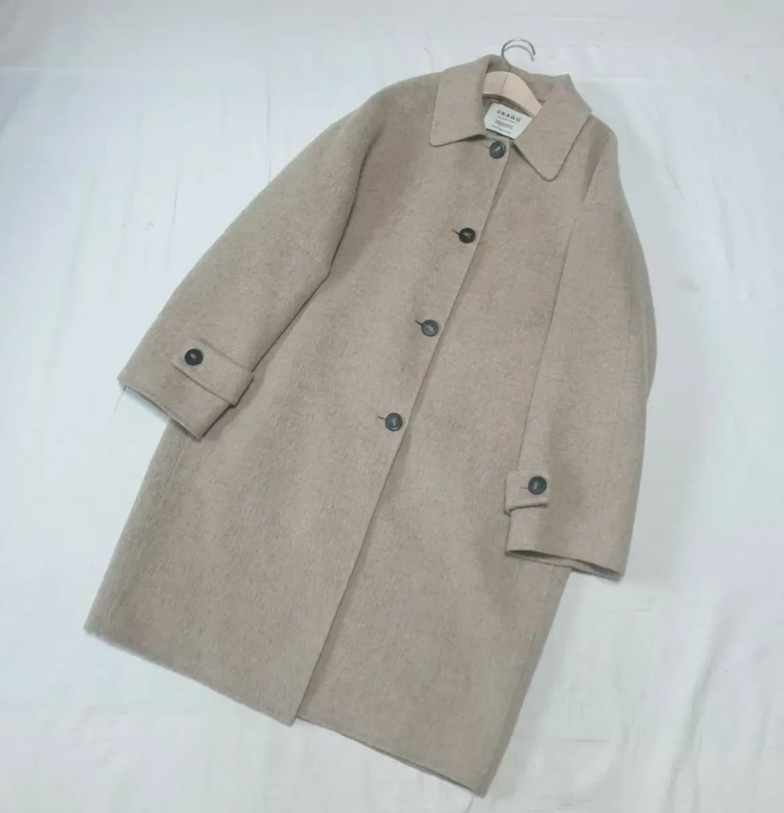 유라고 울알파카 코트 상품이미지1