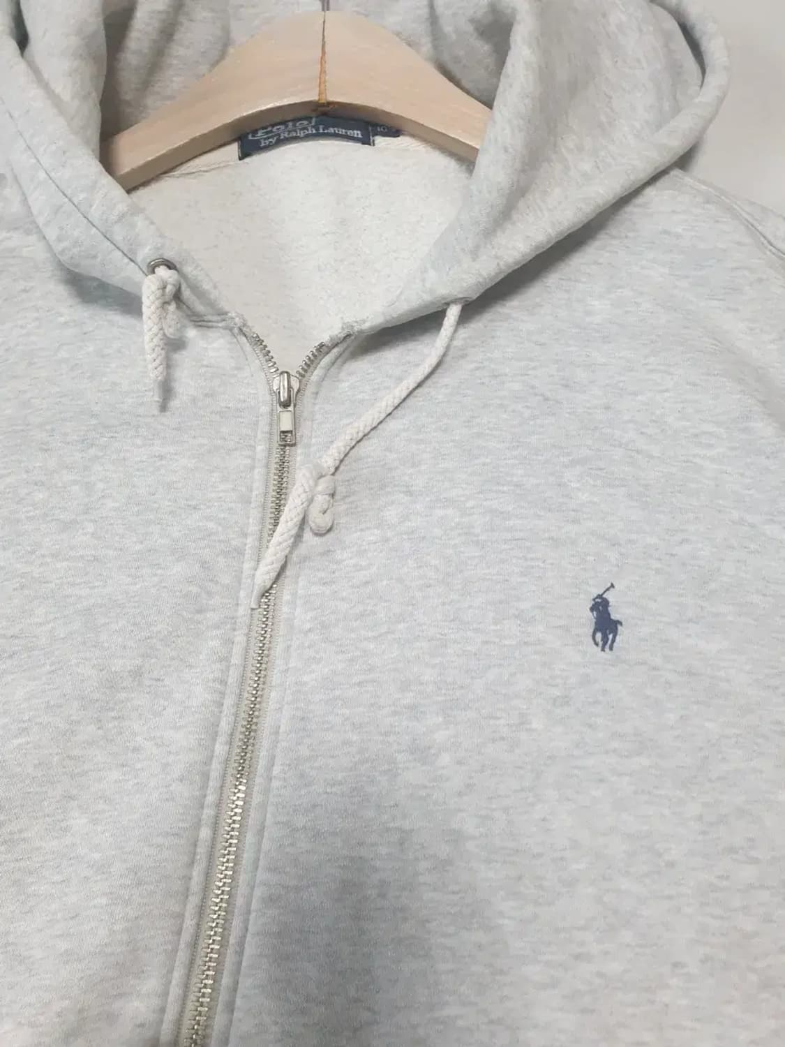 폴로 멜란지 후드집업 상품이미지2