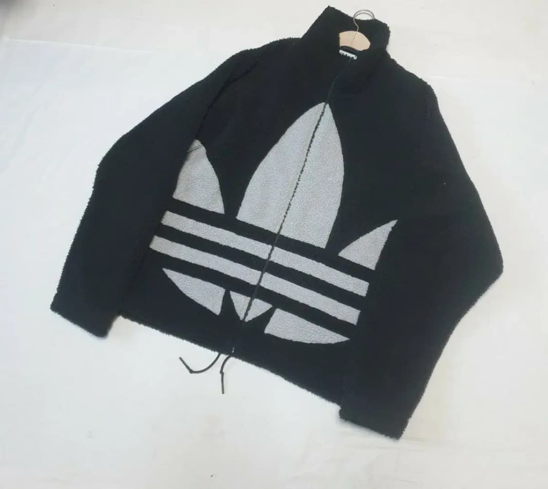 아디다스 빅트레포일 후리스 집업 상품이미지1