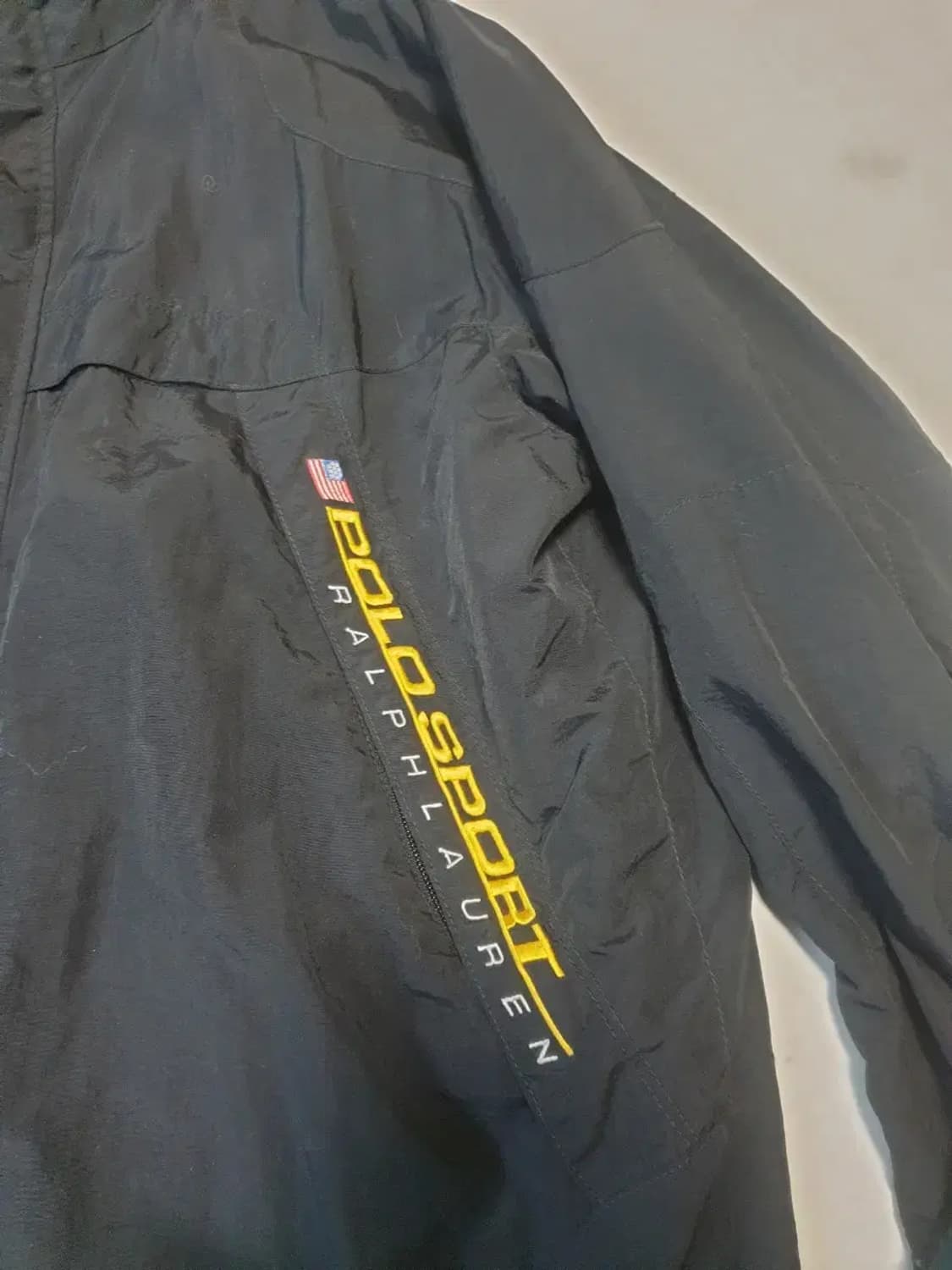 폴로스포츠 블랙 바람막이 자켓 상품이미지2