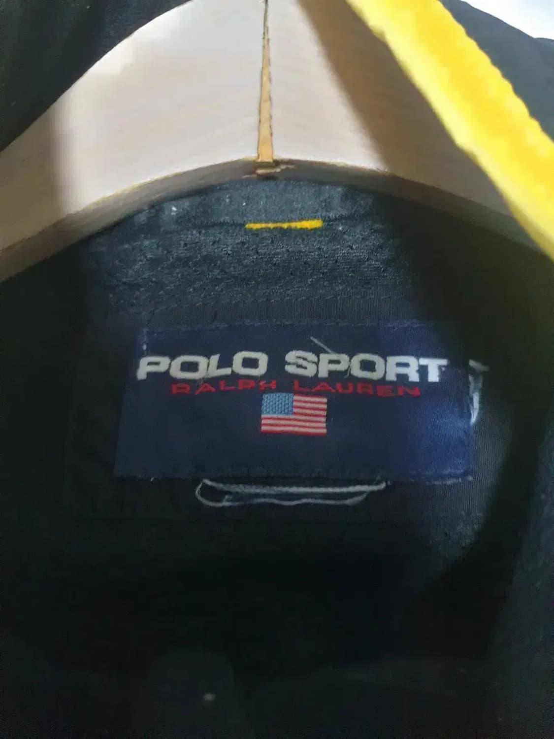 폴로스포츠 블랙 바람막이 자켓 상품이미지3