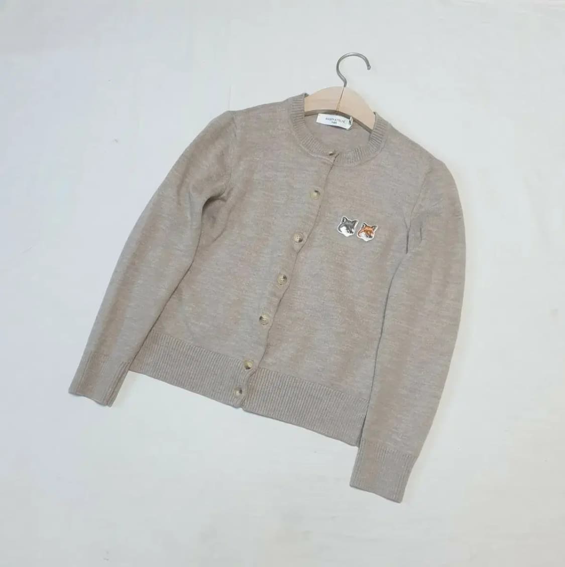 메종키츠네 더블폭스 가디건 여성 M 상품이미지1