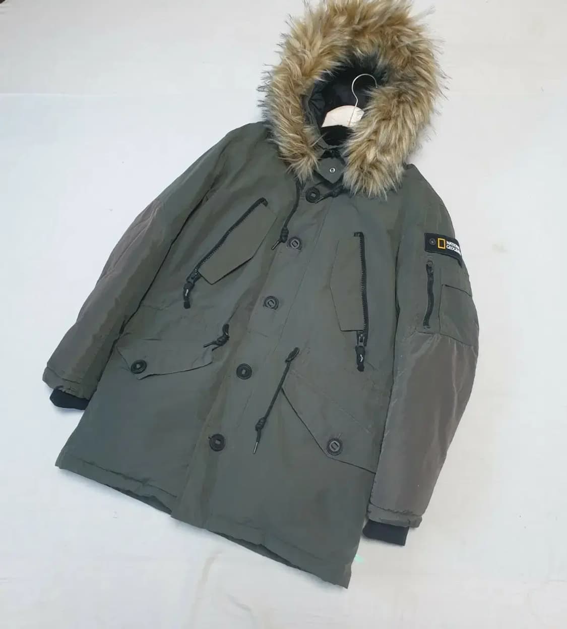 내셔널지오그래픽 블루웨일 구스다운 패딩 파카 상품이미지1