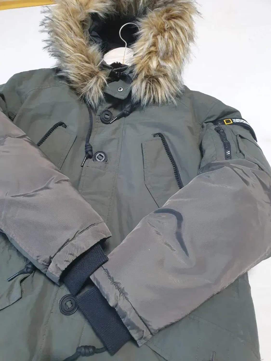 내셔널지오그래픽 블루웨일 구스다운 패딩 파카 상품이미지2