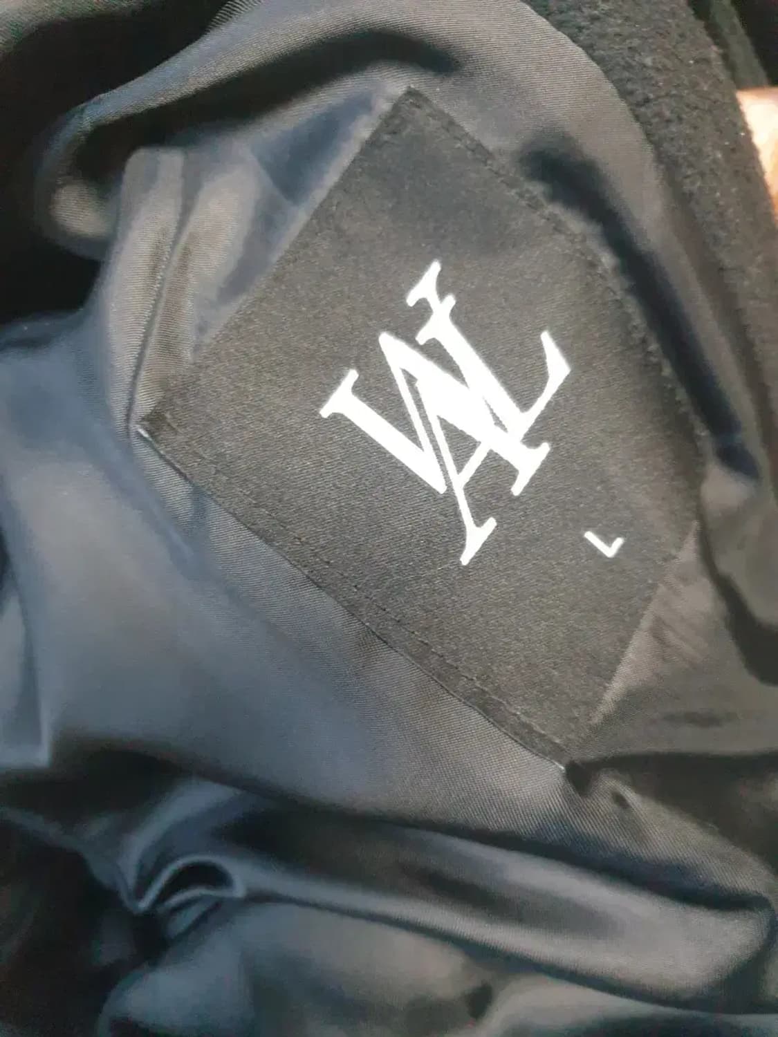 우알롱 블랙 발마칸 코트 상품이미지3