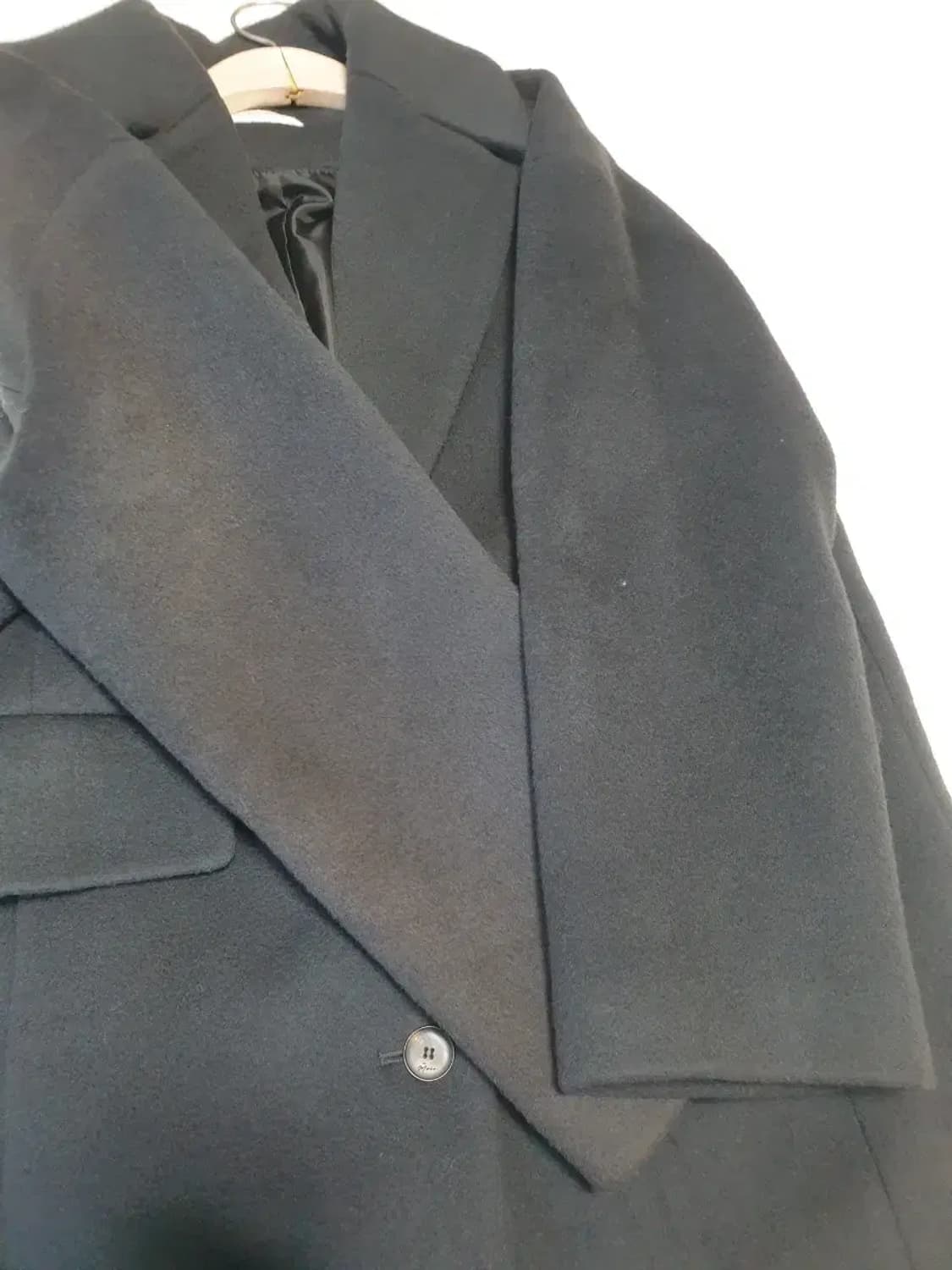 모이아 챠콜 울 싱글 코트 상품이미지2