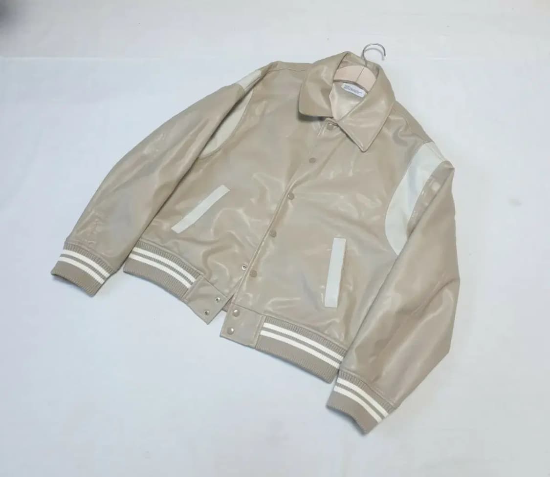 파르티멘토 비건레더 바시티 자켓 상품이미지1