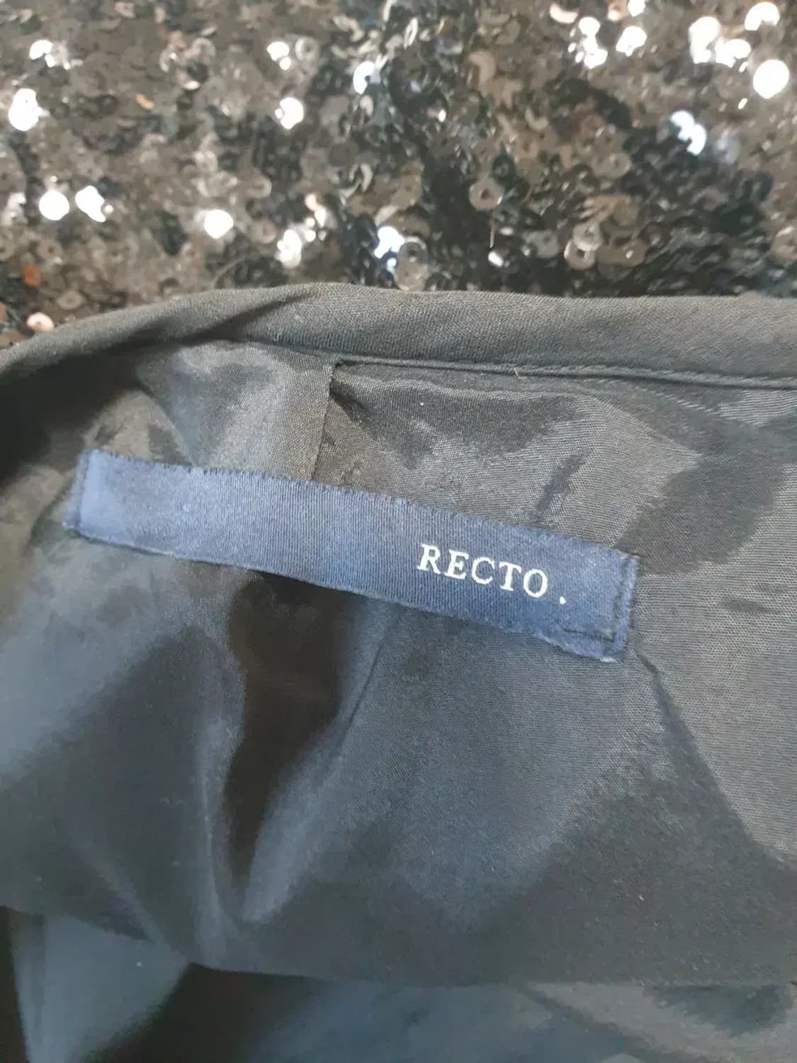 렉토 스팽글 시퀸 스커트 상품이미지3