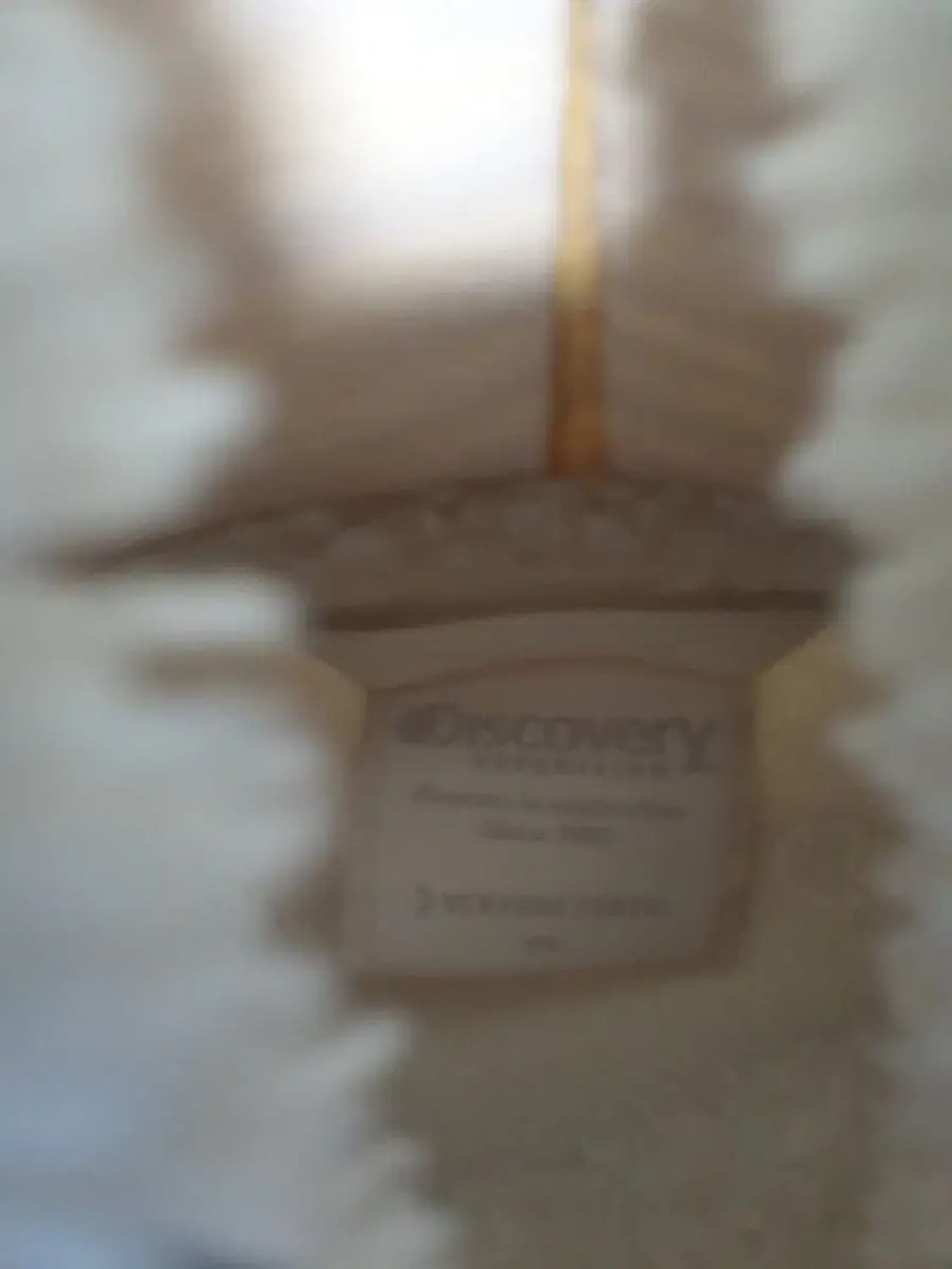 디스커버리 화이트 플리스 집업 상품이미지3