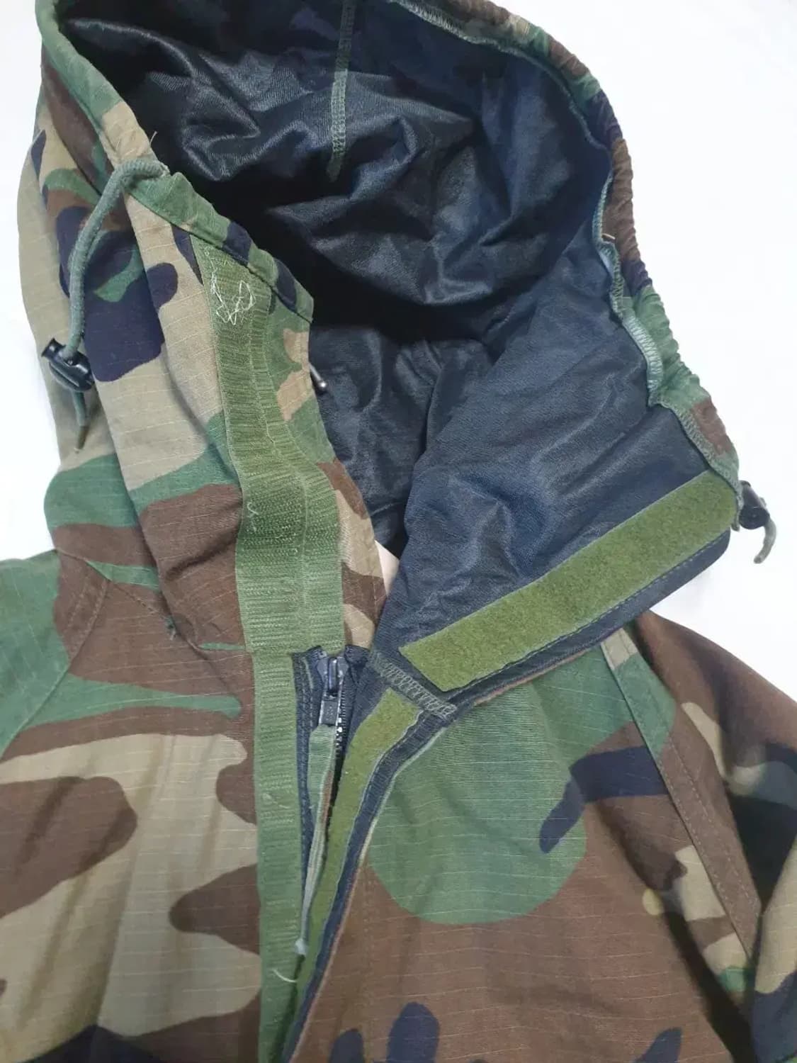 미군 우드랜드 화생방 파카 데드스탁 상품이미지2