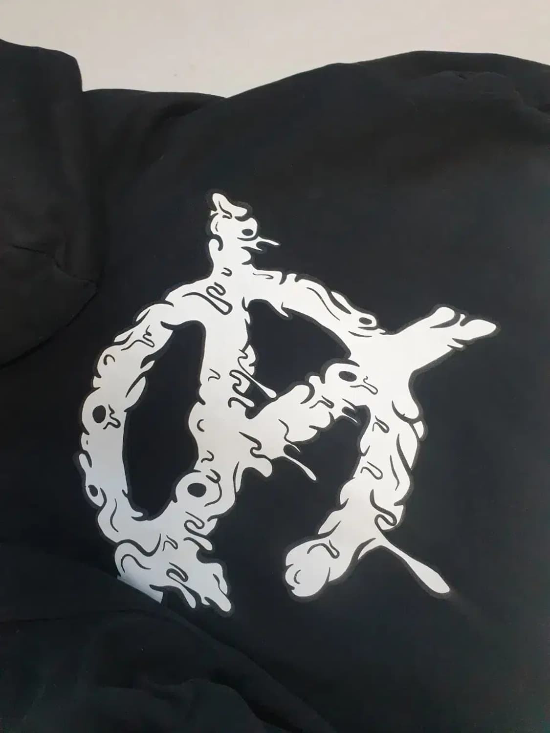 오와이 블랙 헤비 후드 상품이미지2