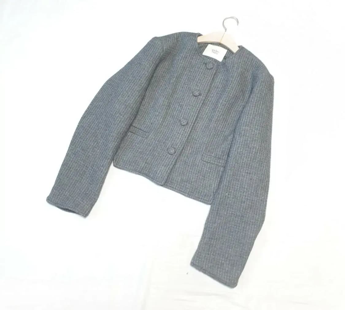 아틀리에나인 24fw 트위드 자켓 상품이미지1