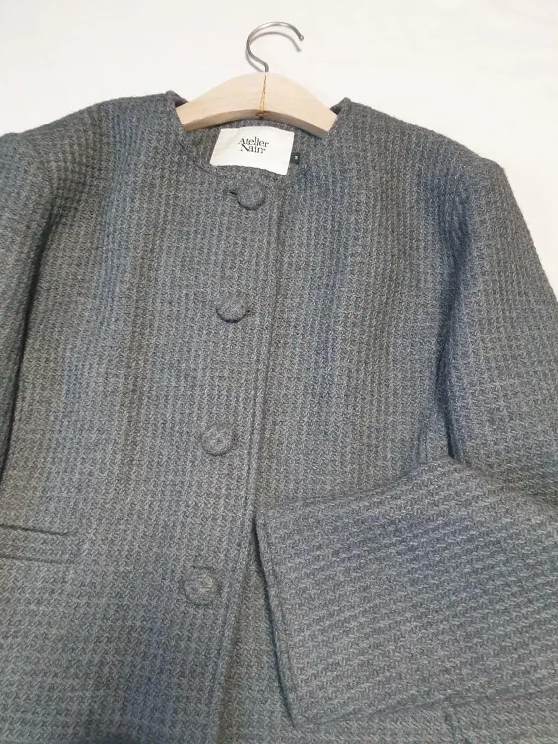 아틀리에나인 24fw 트위드 자켓 상품이미지2