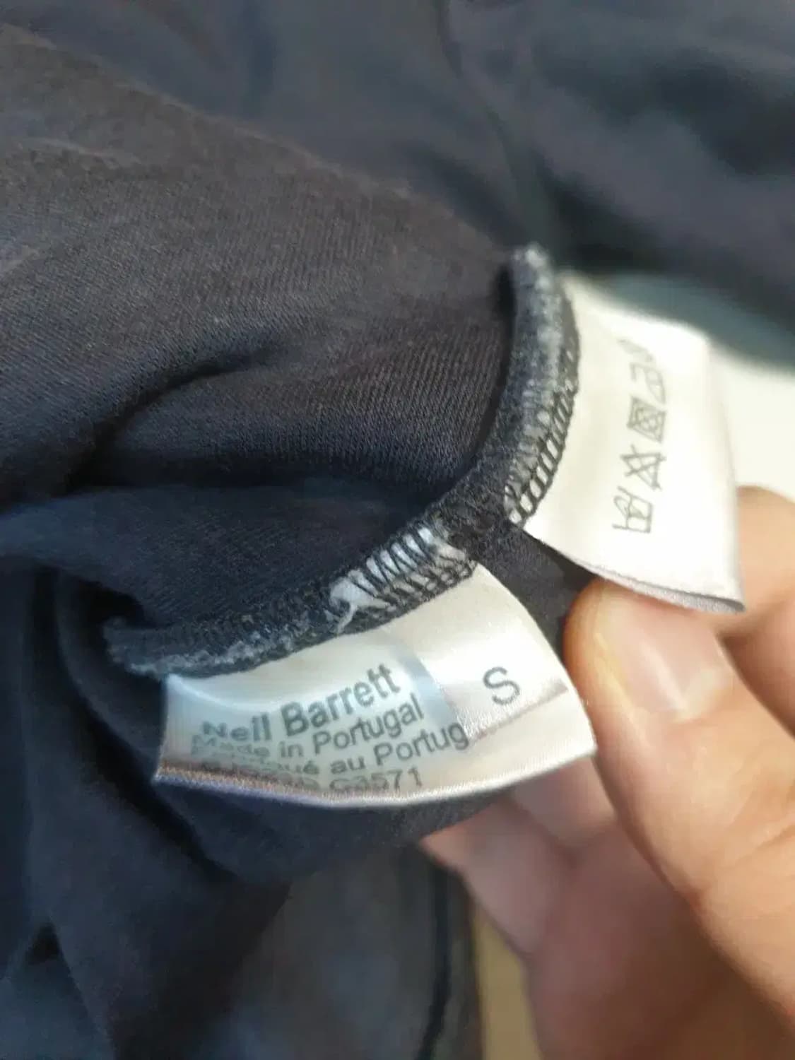 닐바렛 네이비 스타 맨투맨 상품이미지3