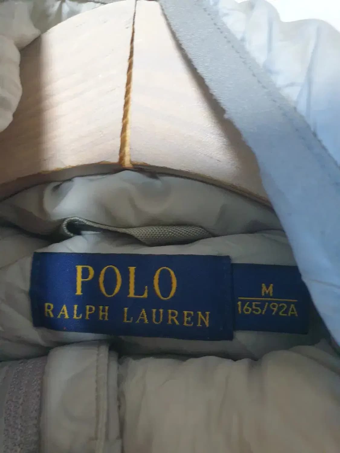 폴로 실버그레이 패커블 경량 패딩 여성M 상품이미지4