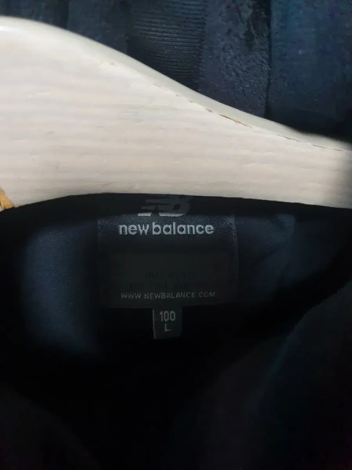 뉴발란스 블랙 구스다운 패딩 상품이미지4